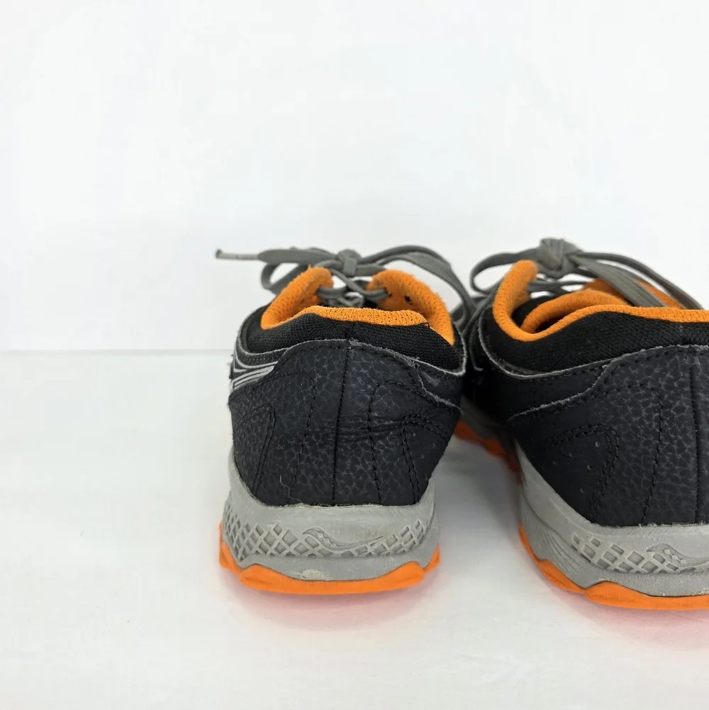 Saucony Kids Cohesion TR14 Lace T Toe (LTT) Trail Running Shoes Size 4Wide Black - Picture 9 of 14